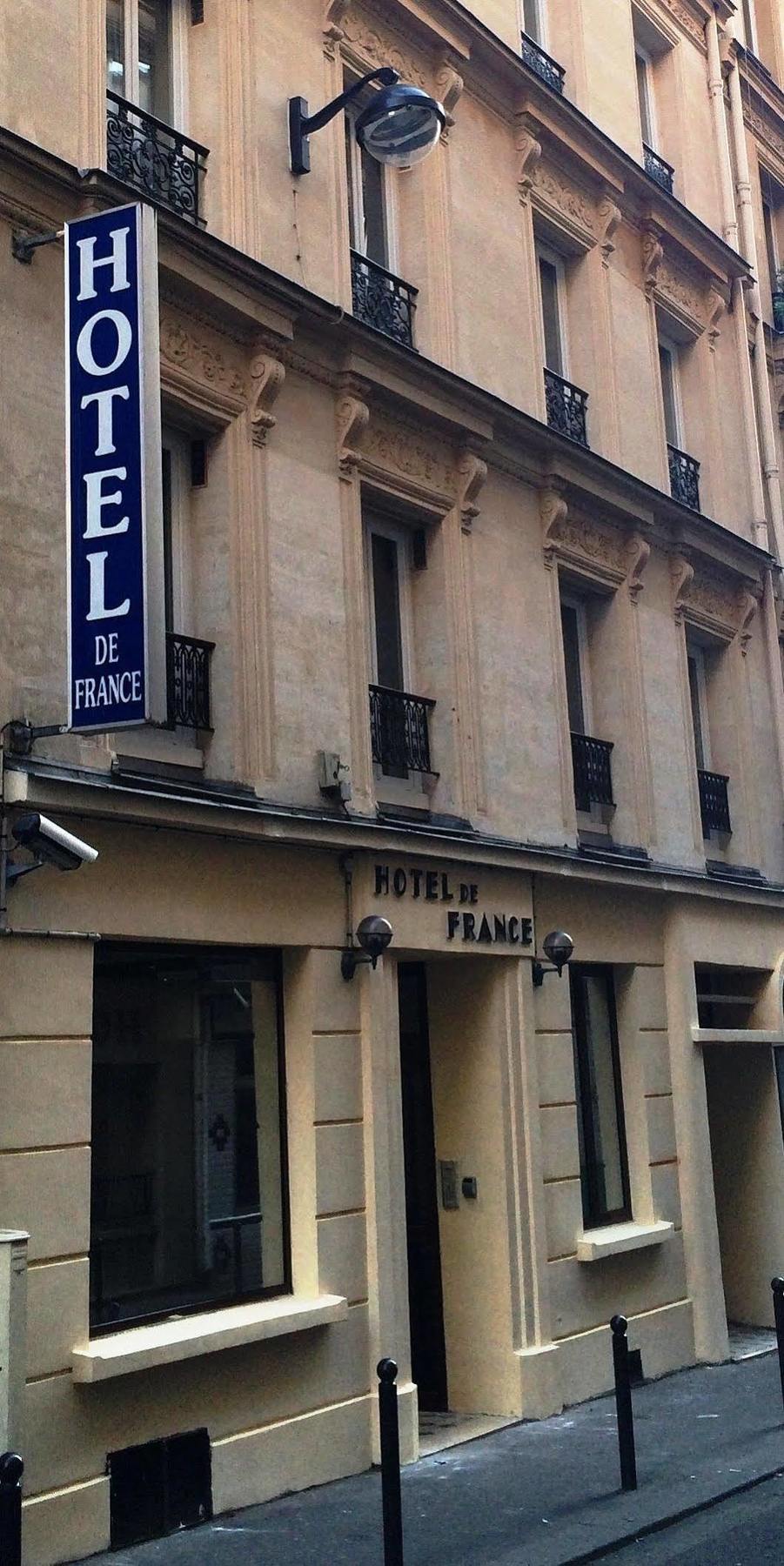 Hotel De France - Gare De L'Est Paris Exteriör bild